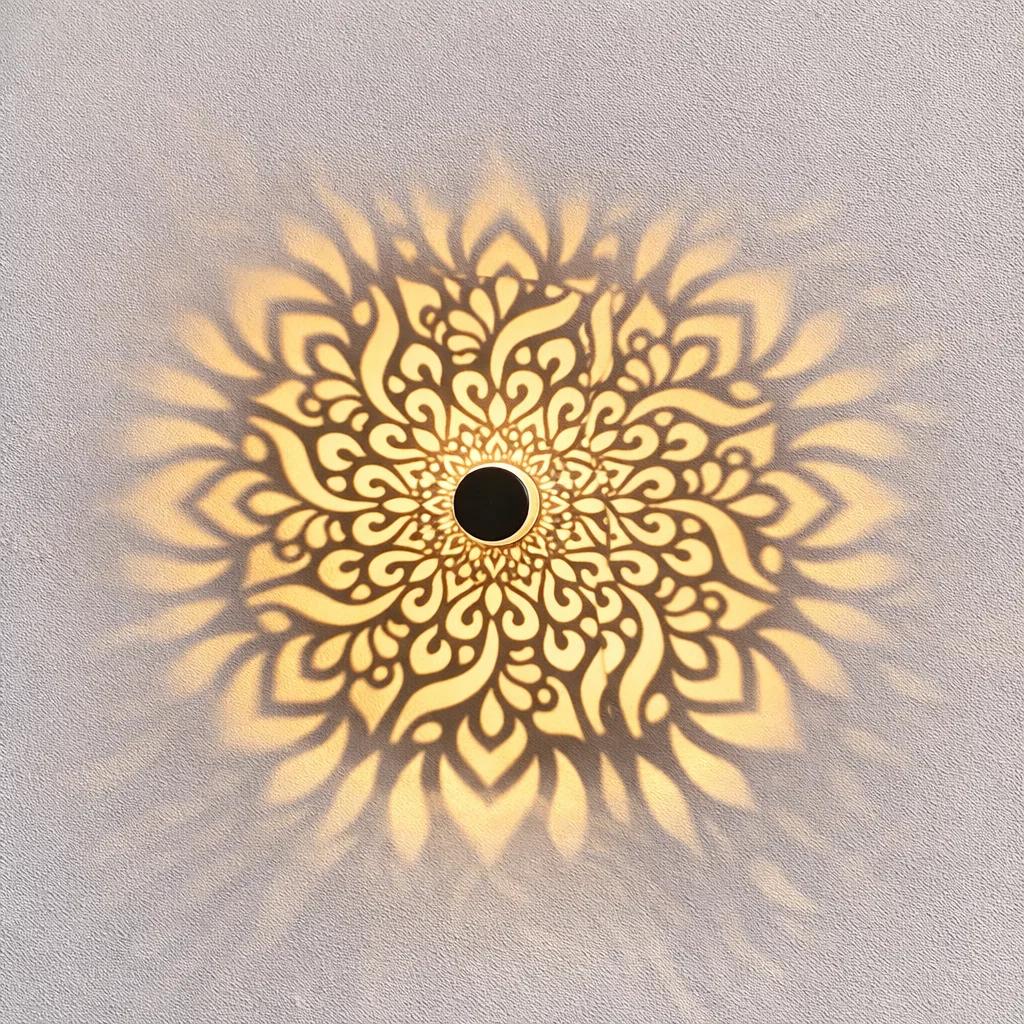 Lisa - Solar-Stimmungslampe mit Muster