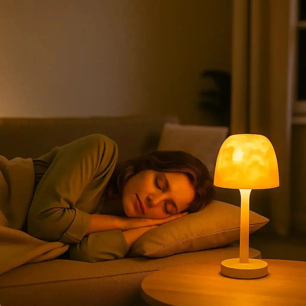 LED Tischleuchte mit RGB Farbwechsel und Touch-Steuerung