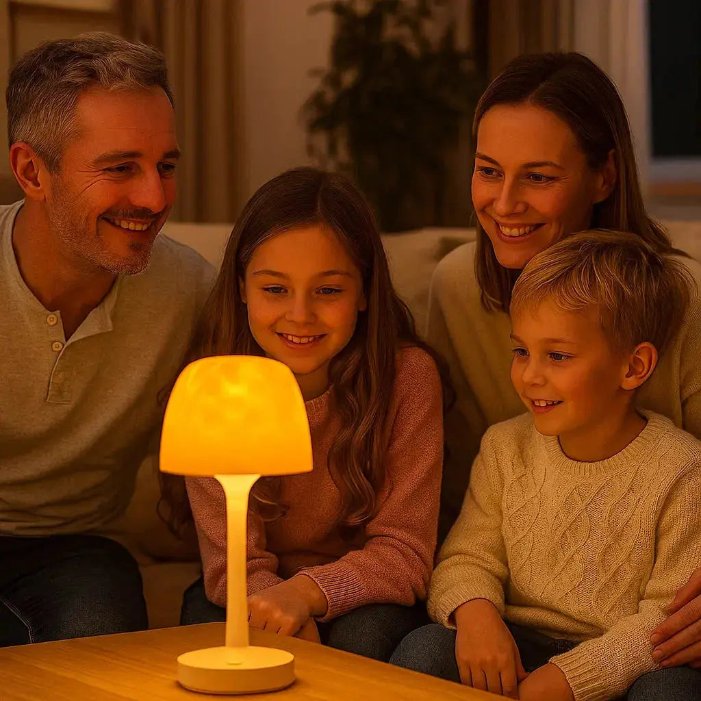 LED Tischleuchte mit RGB Farbwechsel und Touch-Steuerung