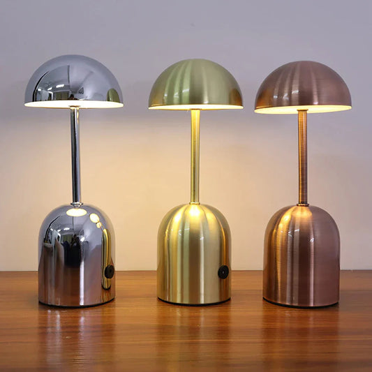 LED-Tischlampe Metall mit Touch-Steuerung und Dimmer