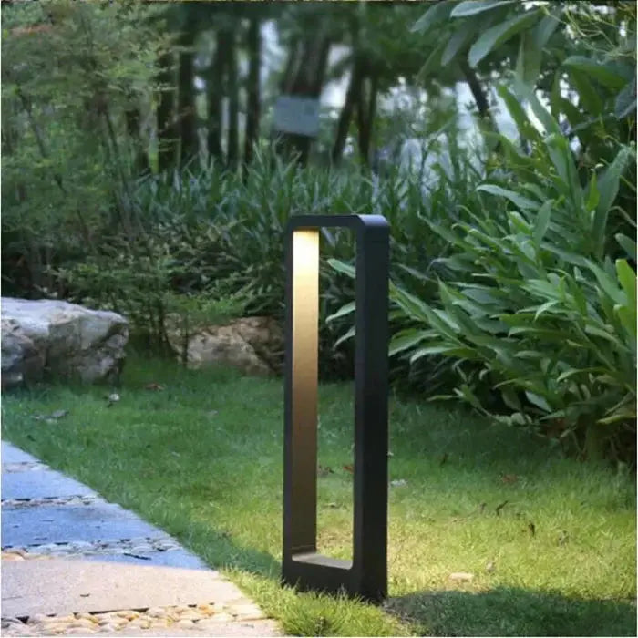 LED-Pollerleuchte – Modernes Design, Anthrazit, IP65