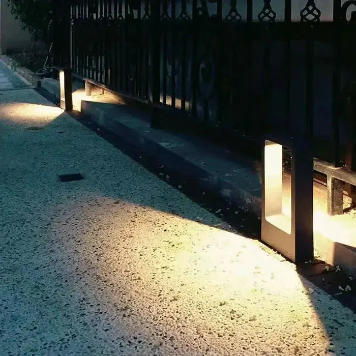 LED-Pollerleuchte – Modernes Design, Anthrazit, IP65