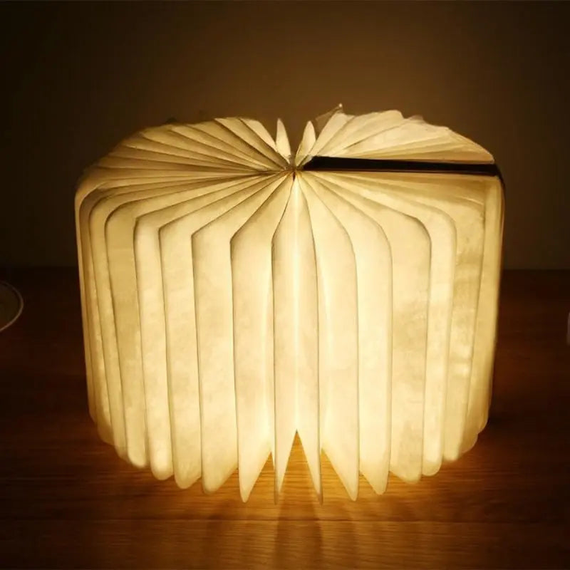 LED-Buchlampe – Faltbar, Kabellos & Dimmbar