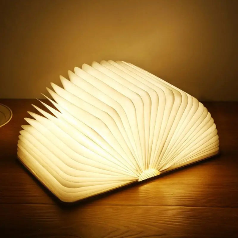 LED-Buchlampe – Faltbar, Kabellos & Dimmbar