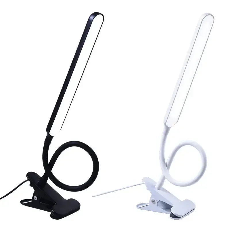 LED-Klemmleuchte mit Schwanenhals und Dimmfunktion