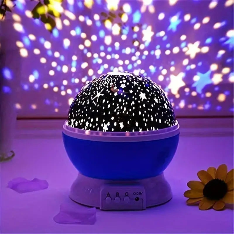 Sternenhimmel-Nachtlampe mit LED – Projektor für Kinderzimmer & Schlafzimmer