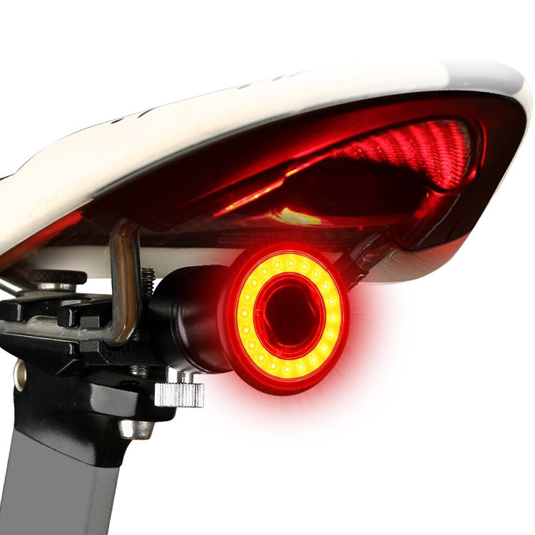 Fahrrad-Rücklicht mit Bremssensor und USB-Aufladung
