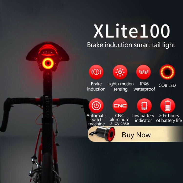 Fahrrad-Rücklicht mit Bremssensor und USB-Aufladung