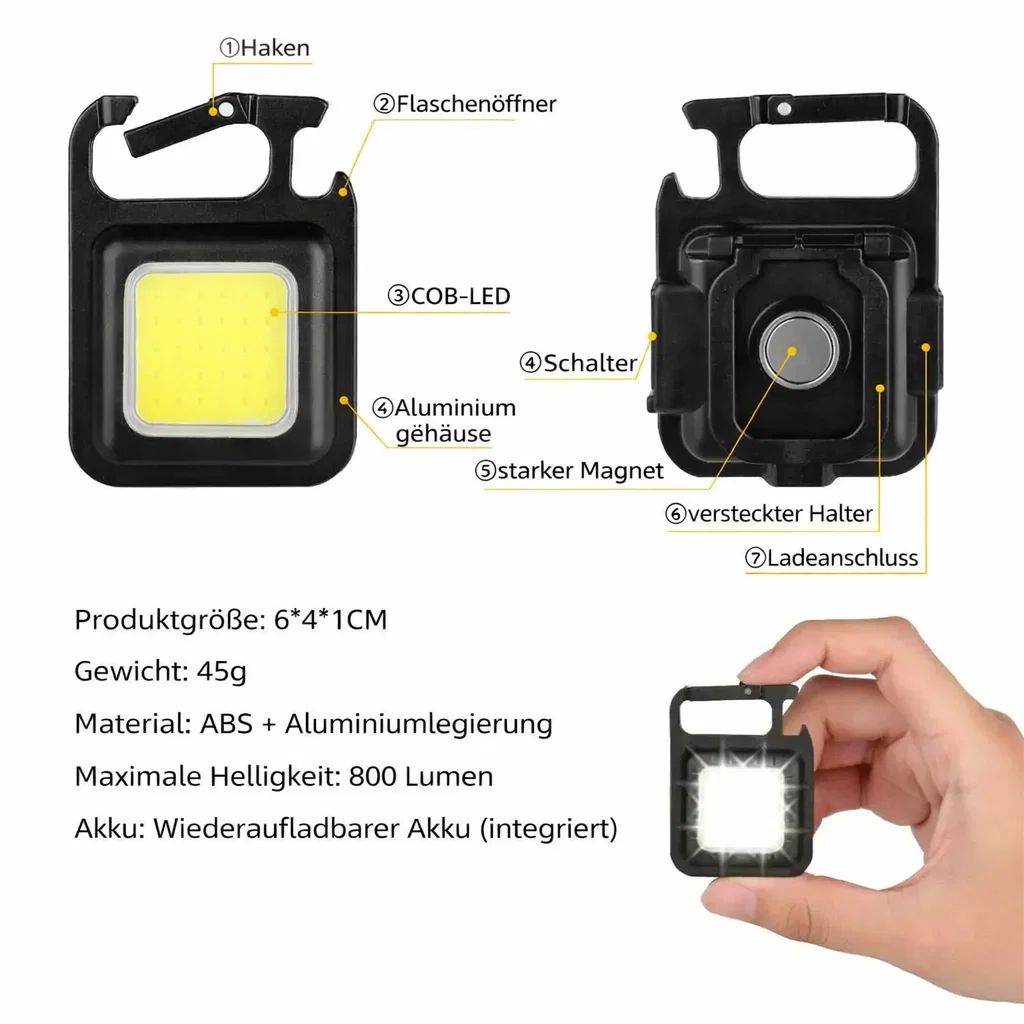 Luminator Schlüsselanhänger: Power Light Mini