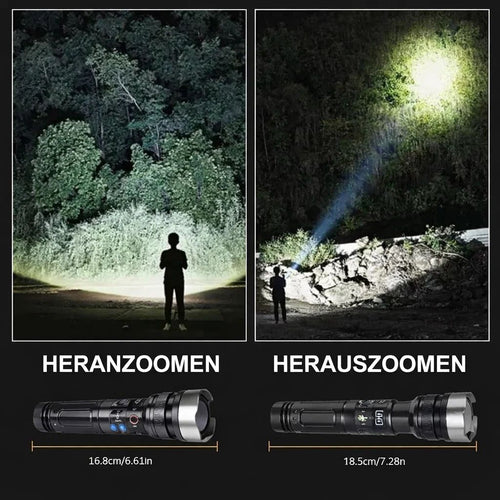 2 in 1 Taschenlampe Powerbank