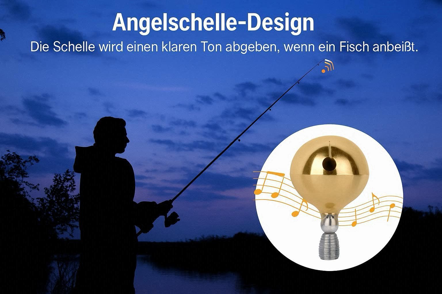LED-Angelrutenalarm | Licht- und Summeralarm für jeden Biss