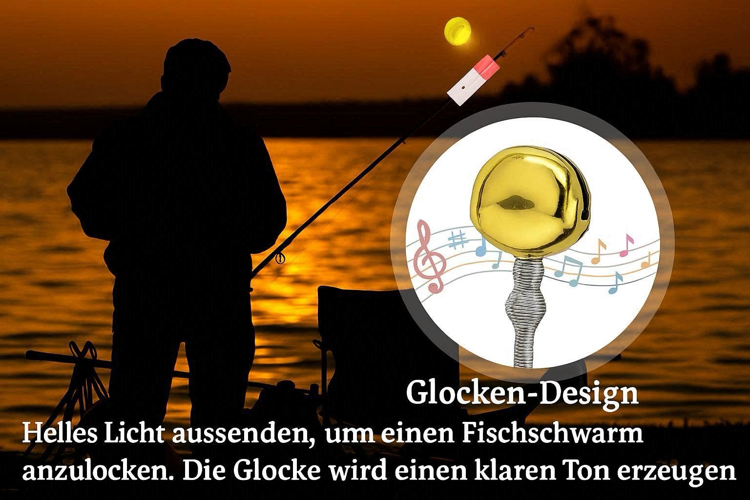 LED-Angelrutenalarm | Licht- und Summeralarm für jeden Biss