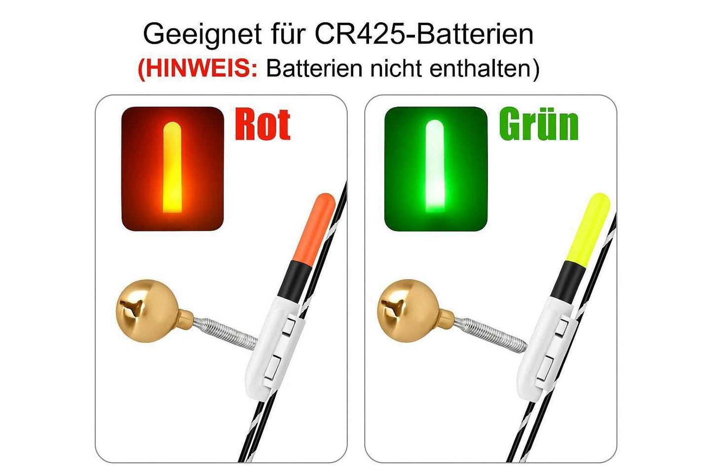 LED-Angelrutenalarm | Licht- und Summeralarm für jeden Biss