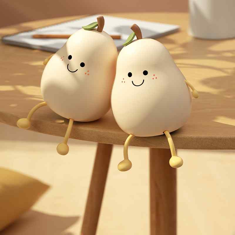 PearLamp Birnen Nachtlicht - Kinder Nachtlampe LED mit Akku