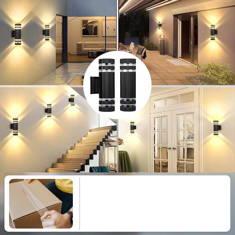 Lumivor LED Außenwandleuchte – Wetterfeste Up-&-Down Lampe