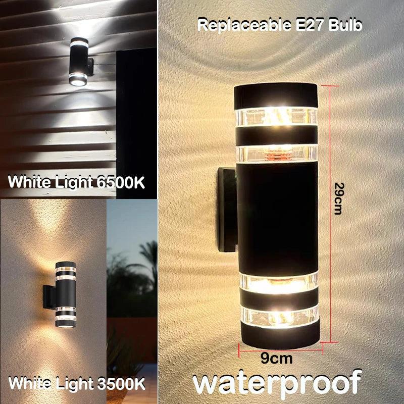 Lumivor LED Außenwandleuchte – Wetterfeste Up-&-Down Lampe
