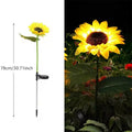 Sonnenblumen Solar Gartenlichter