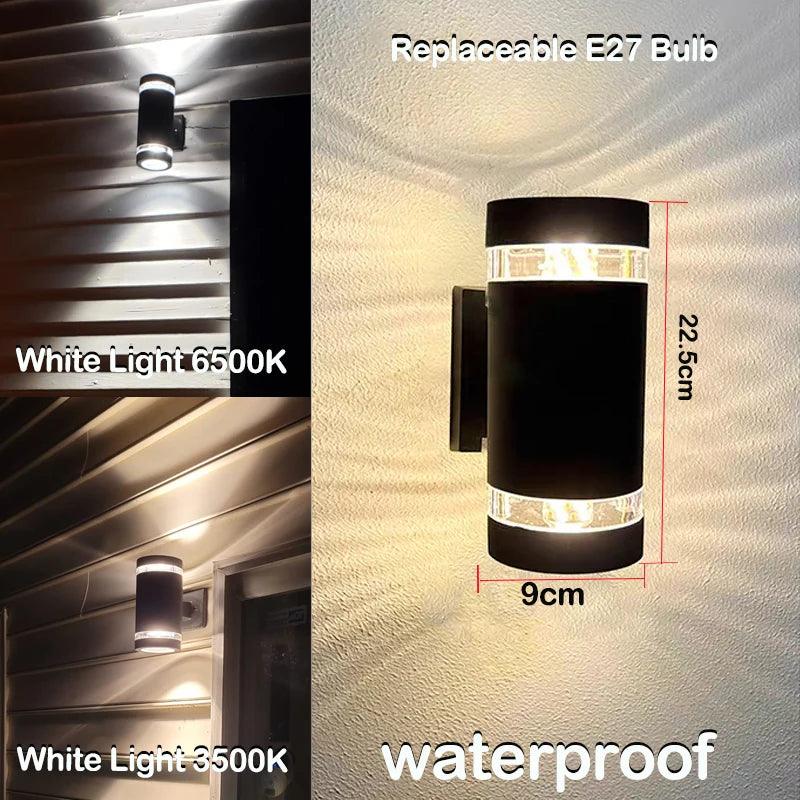Lumivor LED Außenwandleuchte – Wetterfeste Up-&-Down Lampe