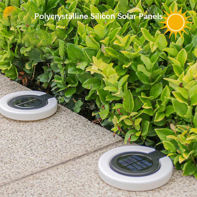 Solar-Bodenleuchte – 360° schwenkbarer Kopf & IP65-Schutz