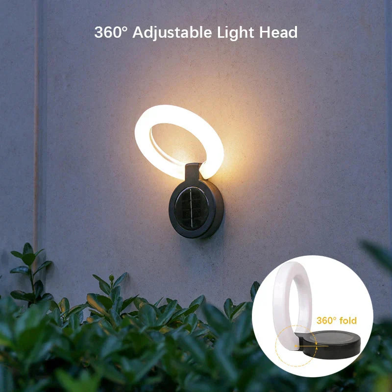 Solar-Bodenleuchte – 360° schwenkbarer Kopf & IP65-Schutz