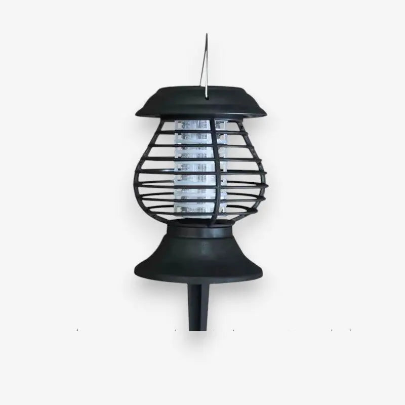 Solar-Insektenfalle mit Erdspieß – UV-Lichtfalle für den Garten
