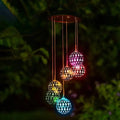Solar-Windspiel mit Farbwechsel-LED – Leuchtendes Ambiente für Garten & Balkon