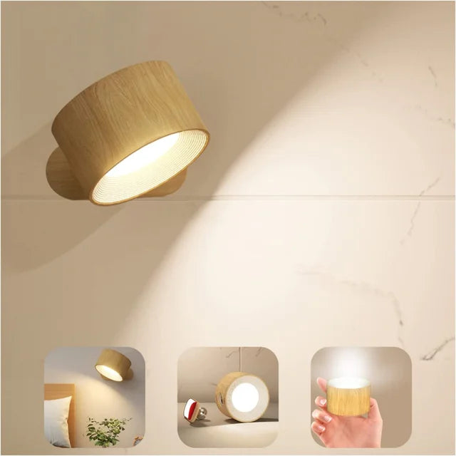 LuminEase Magnetische LED Wandleuchte