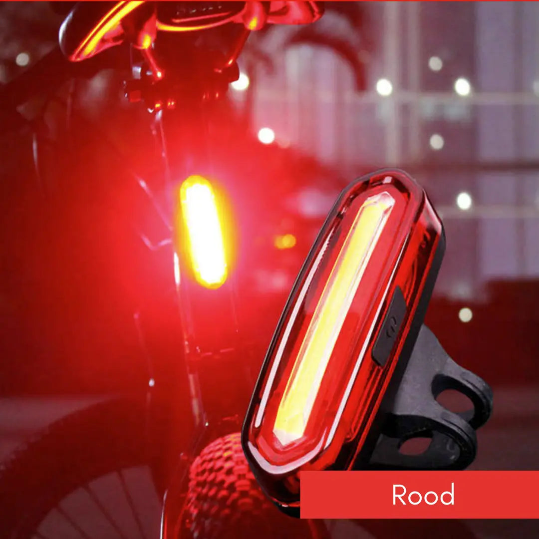 Wiederaufladbares Fahrrad-LED-Rücklicht – Weitwinkel-Sichtbarkeit