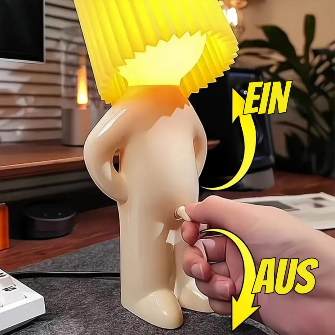 Freches Licht - Einzigartige Lampe