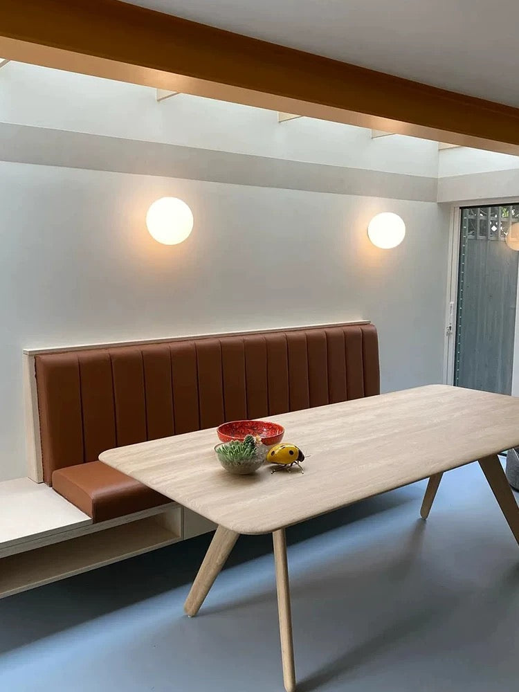 LED Kugelleuchte für die Wand mit warmweißem Licht