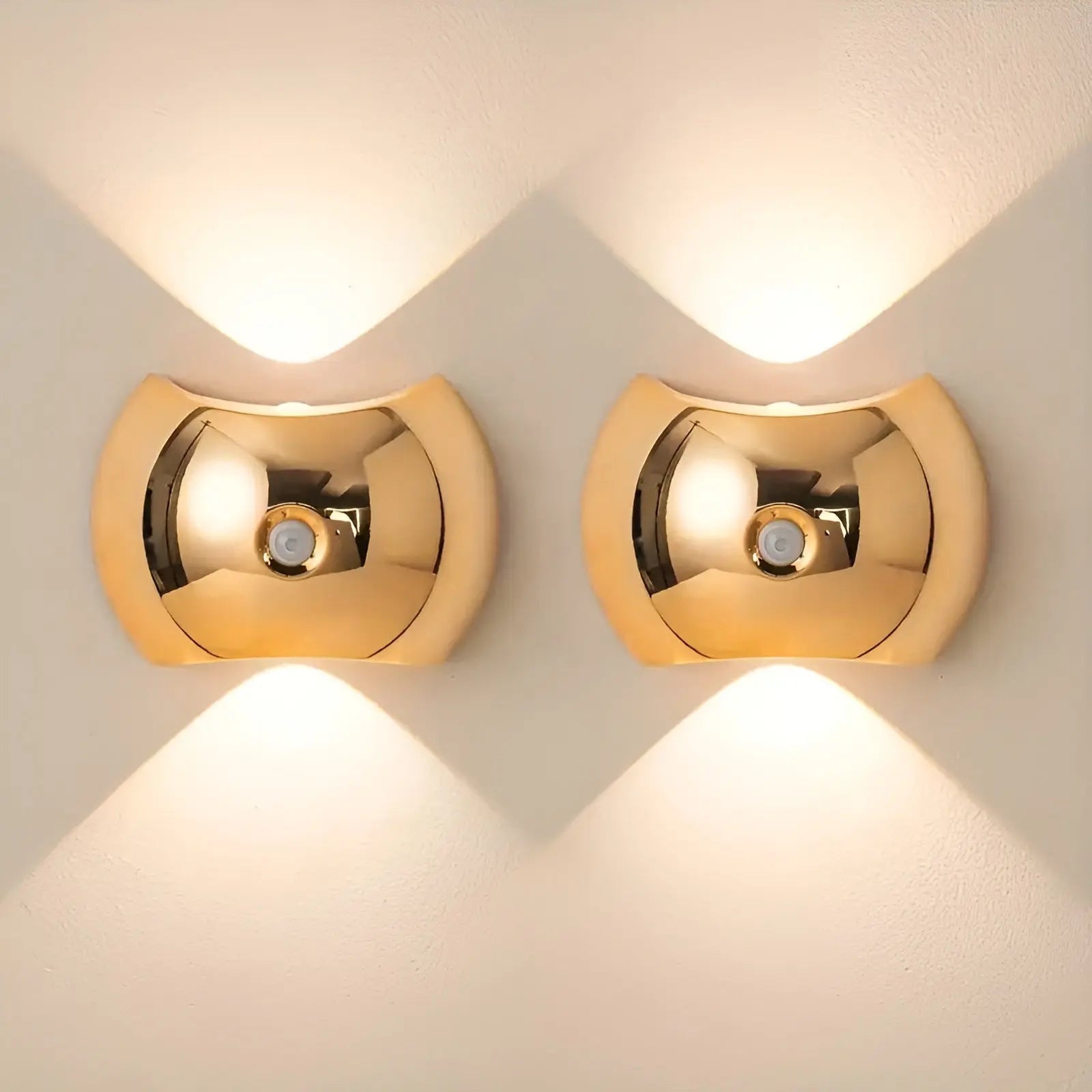 Aufladbare LED-Wandleuchte – Bewegungssensor & Magnethalterung