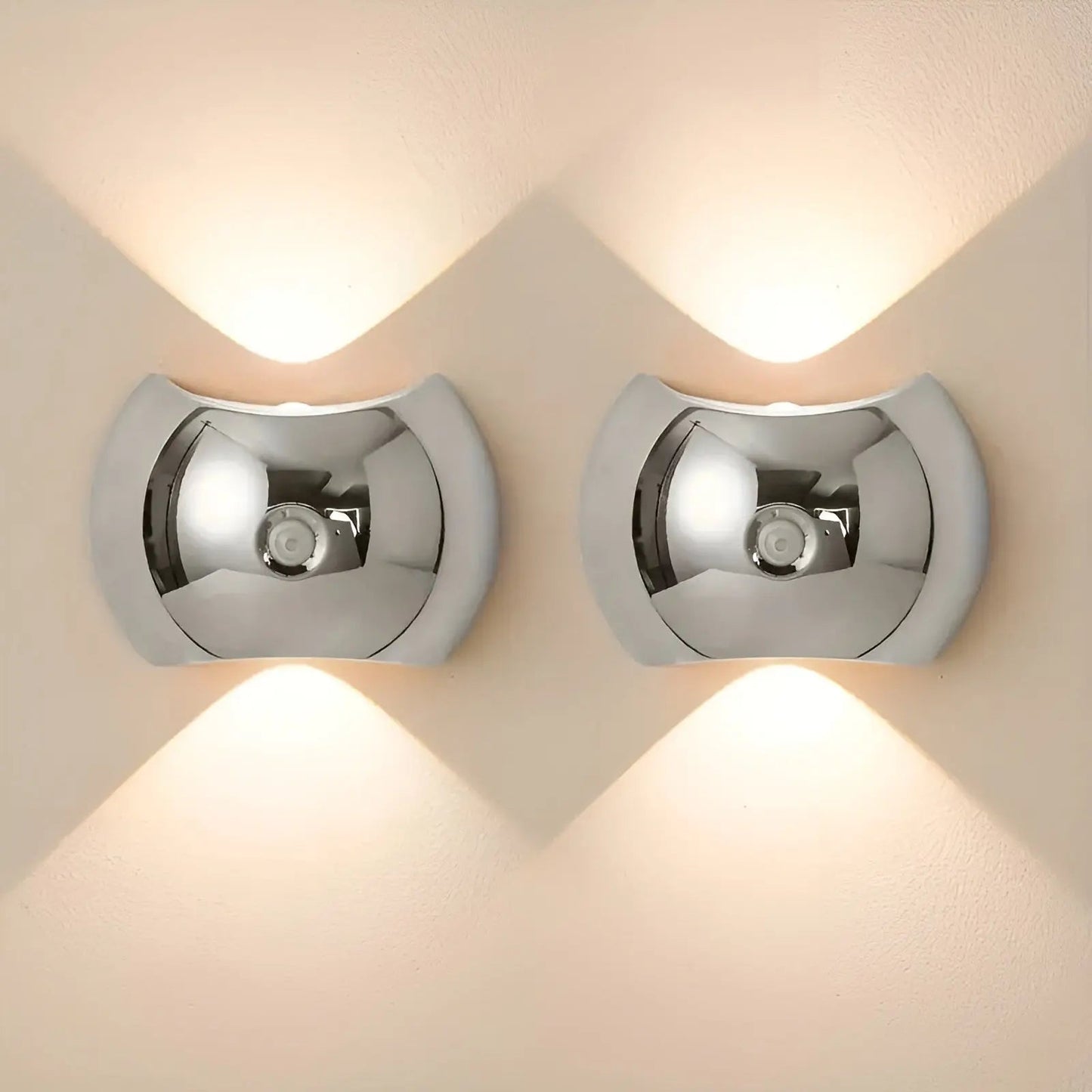 Aufladbare LED-Wandleuchte – Bewegungssensor & Magnethalterung