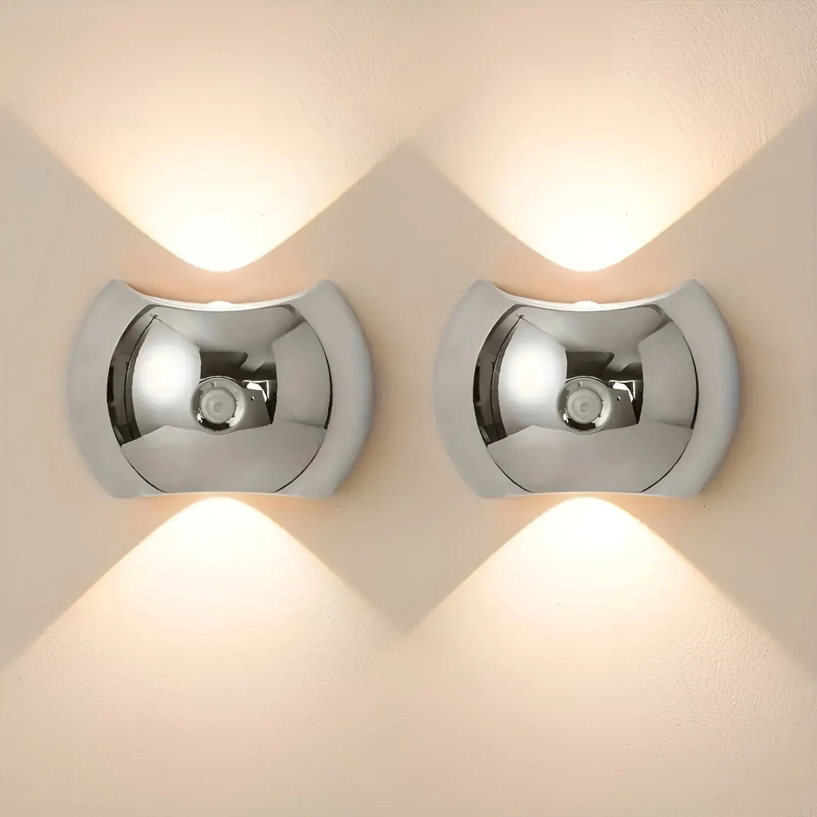 Aufladbare LED-Wandleuchte – Bewegungssensor & Magnethalterung