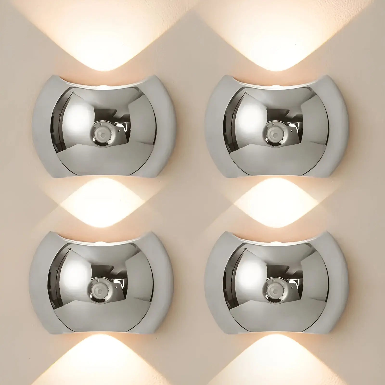 Aufladbare LED-Wandleuchte – Bewegungssensor & Magnethalterung