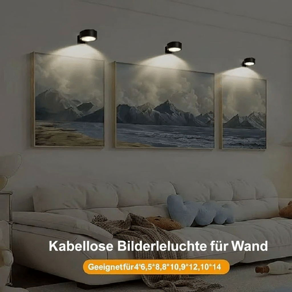 AuraBeam | Galerie-Kunstlicht für beeindruckende Präsentationen