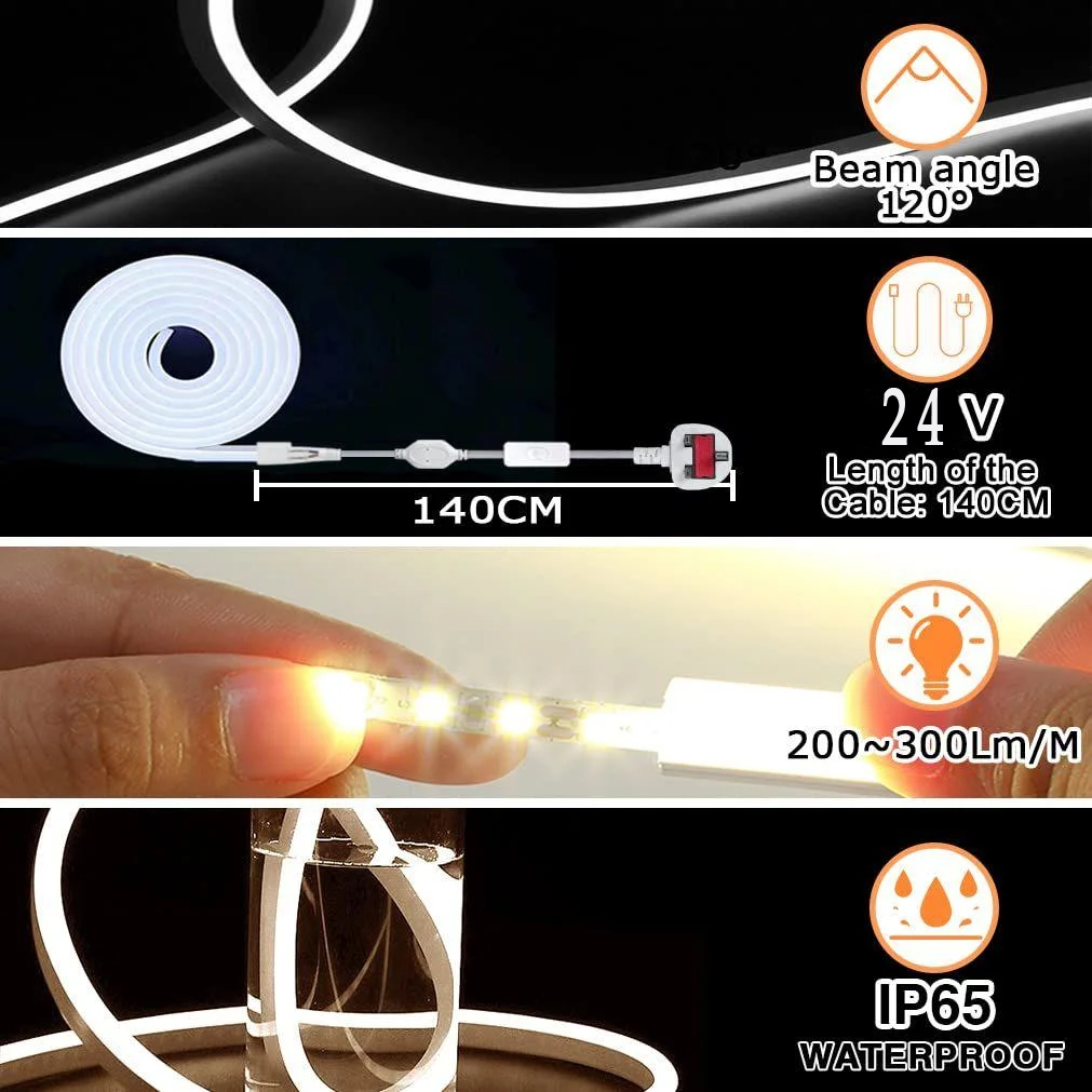 Flexible Intelligente LED-Leuchtbänder | Lebendig, Anpassbar und Lustig!