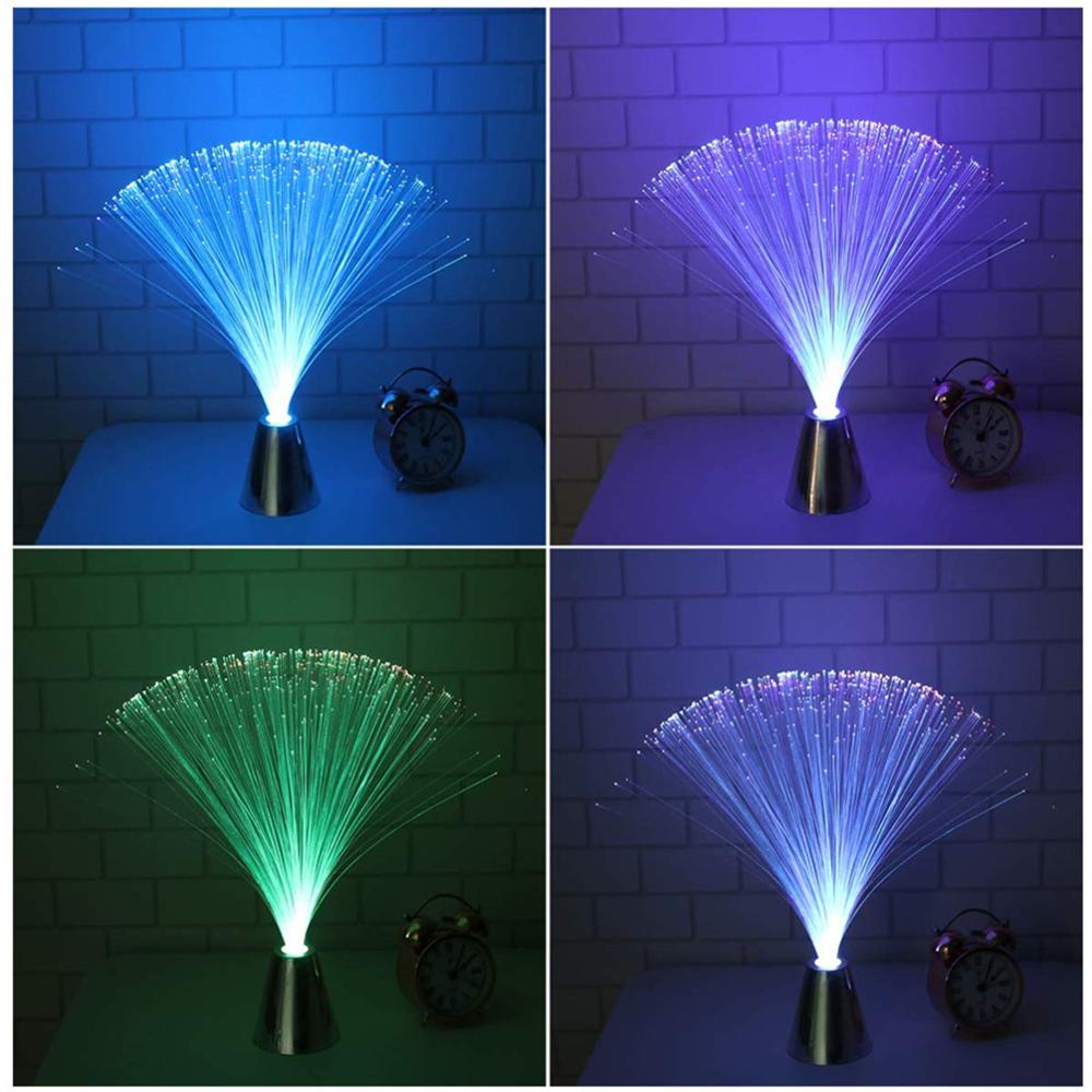 Multicolor LED-Faseroptiklampe