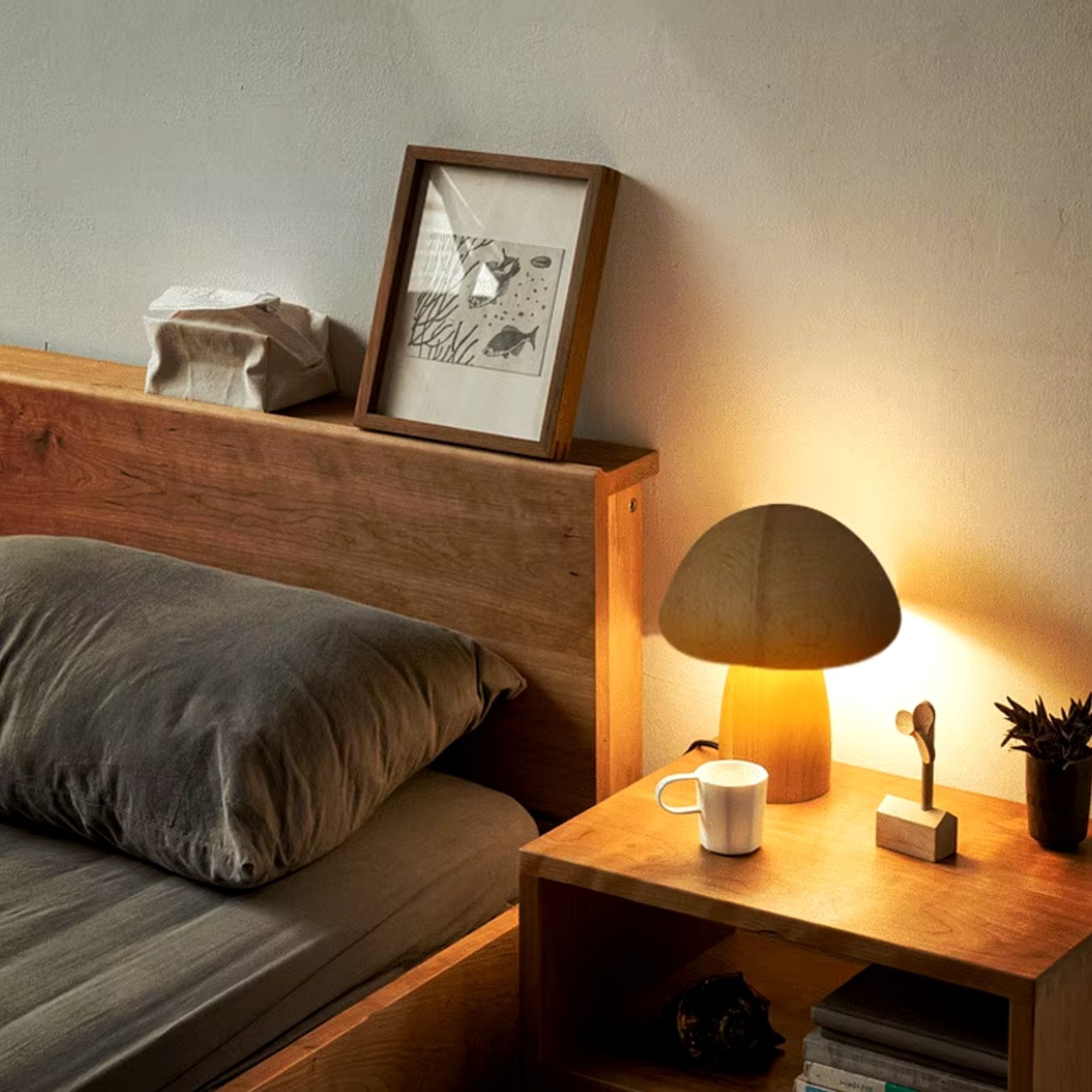 MushGlow | Wärme und Atmosphäre in einem schönen Holzdesign.